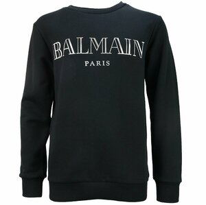 Balmain sweater zwart met zilveren print