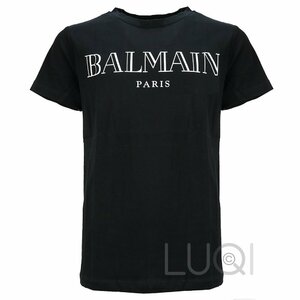 Balmain Logo T-Shirt Zwart