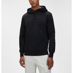 CP Company Sweat Hooded Black