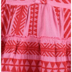 Devotion Ella Short Dress Red Pink 0215011G