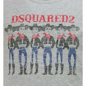 Dsquared2 Shirt Grijs Cowboys