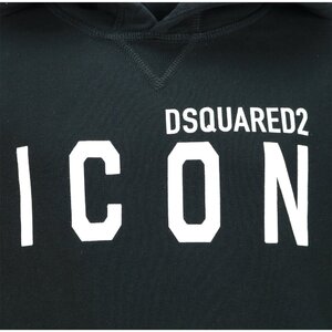 Dsquared2 Hoody Icon Zwart Relax fit