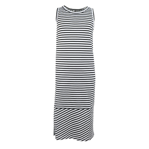 liu Jo Dress Stripes Black and White