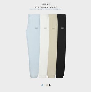 Nik & Nik sweatpants sky blue Q2583