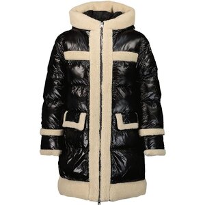 Woolrich Curly Glossy Girls Black