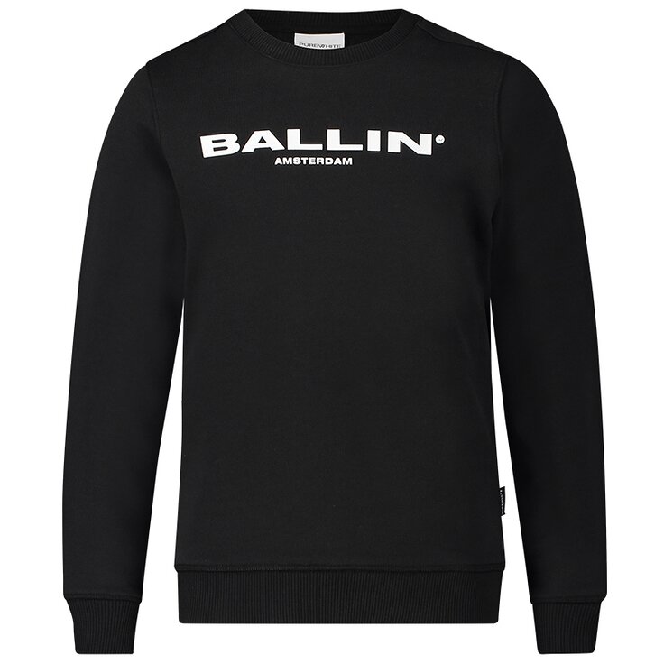 vrijheid Koloniaal stad ballin-amsterdam-junior-by-purewhite-Ballin-sweater-zwart - Fashion for  Kids & Teens