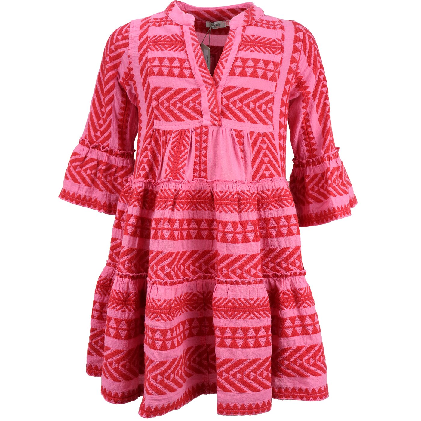 matchmaker Druppelen vrijgesteld Devotion Ella Short Dress Red Pink 0215011G - Fashion for Kids & Teens